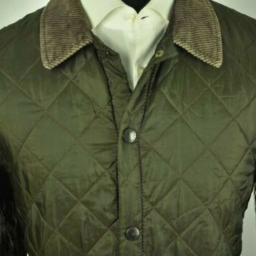 Barbour Liddesdale Jacket L Large *Corduroy Collar - Picture 3 of 5